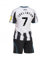 Newcastle United Joelinton #7 Hjemmedraktsett Barn 2025-26 Korte ermer (+ bukser)